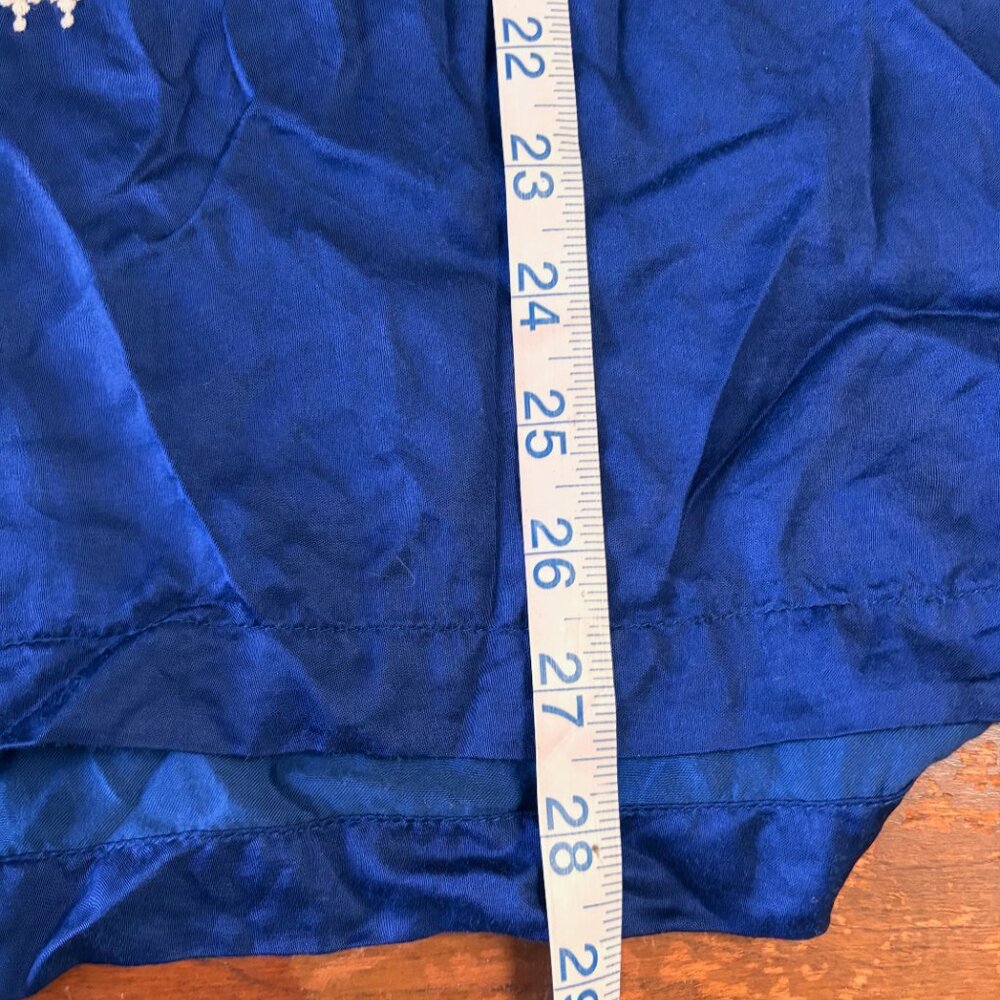 Sundance XL Embroidered Royal Blue Tunic - Picture 2 of 8